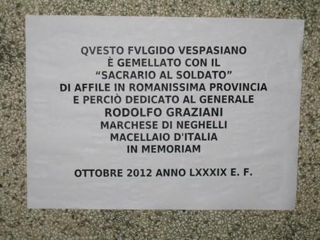 Bologna come Affile, notturni nostalgici “intitolano” a Rodolfo Graziani i sopravvissuti vespesiani di Bologna