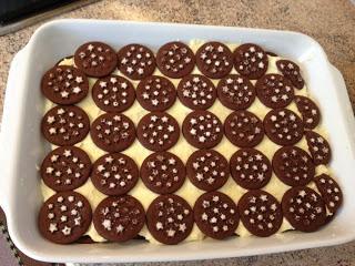 TIRAMISU' AL COCCO CON PAN DI STELLE TIRAMISU' AL COCCO CON PAN DI STELLE