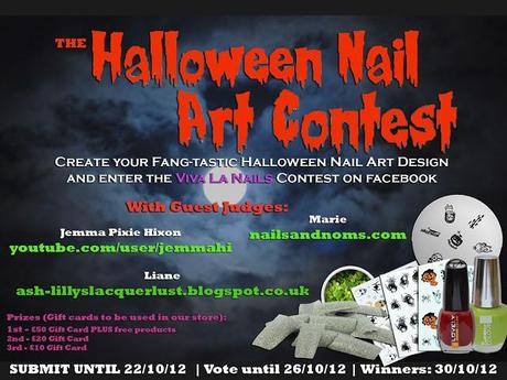 Beauty News/ Halloween Nail Art Contest by Viva La Nails