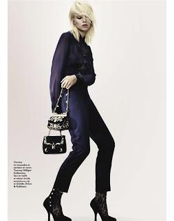 Dolce & Gabbana accessori per Claire Collins su Grazia France