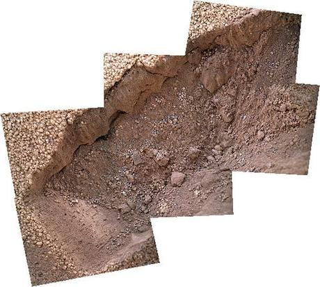 Curiosity sol 67 subframe MAHLI