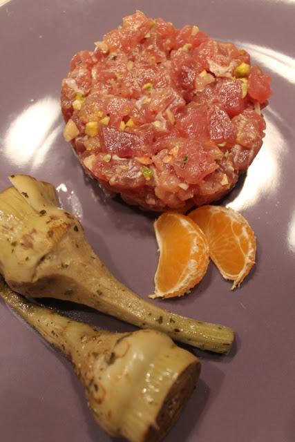 Tartare di tonno alla siciliana