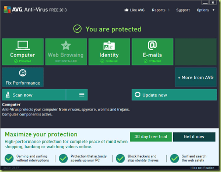 avgantivirusfree2013 thumb AVG Antivirus Free 2013