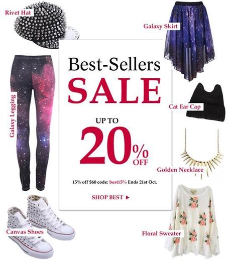 Shop the Best Sellers at Romwe - Coupon 20% Off