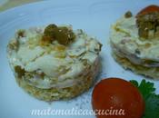 Minicheese Cake Salati Formaggino, Pomodoro Secco Olive