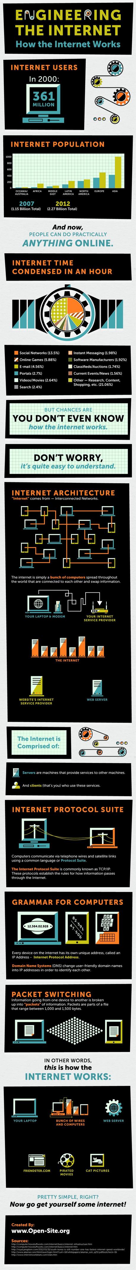 Engineering the Internet, come funziona e quanti utenti conta ? [Info grafica]