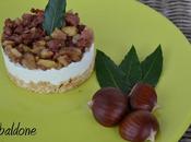 Cheesecake salato castagne salsiccia