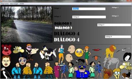 MiComic Maker - software gratuito per creare cartoni animati e meme