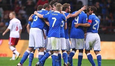 Qualificazioni Brasile 2014: Italia batte Danimarca 3-1 con grande forza, Under21 agli Europei