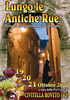 LUNGHE LE ANTICHE RUE A CIVITELLA ROVETO NELLA VALLE ROVETO