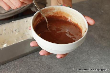 How to make a chocolate frozen dessert...Semifreddo al cioccolato