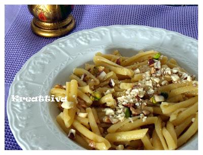 Pasta con pistacchi e ingrediente segreto!!!