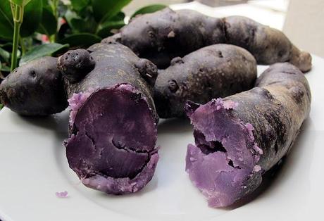 Gnocchetti di patate viola e mascarpìn