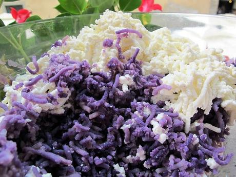 Gnocchetti di patate viola e mascarpìn