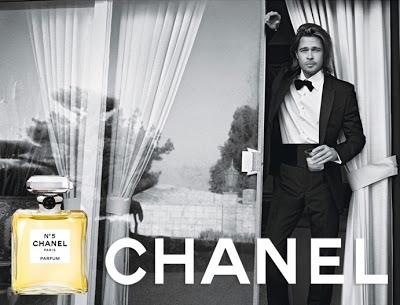 Chanel n° 5: Brad Pitt si dà alla toilette