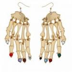 Patricia Nicolas Skeleton Earrings TOPSHOP