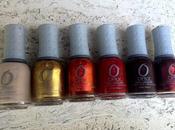 Fired Collezione autunnale 2012 Orly swatches review.