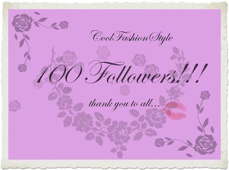 100 Followers: grazie a tutti!!!