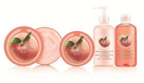 Pesca delle Vigne – Nuova linea The Body Shop