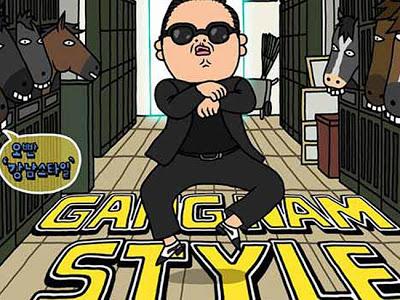 Mel B e Wolverine ballano Gangnam Style