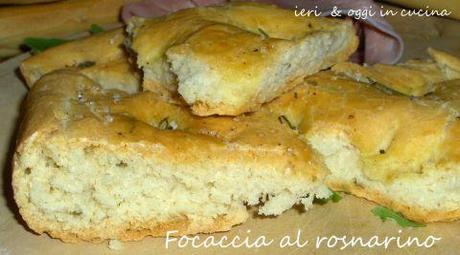 Focaccia al rosnarino