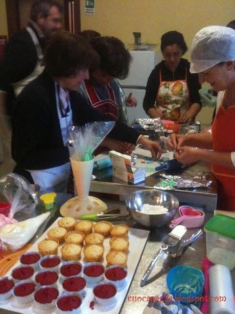 mercoledì pomeriggio al corso cupcakes....più una nuova ricetta