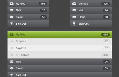 How to Create Accordion Menu in Pure CSS3