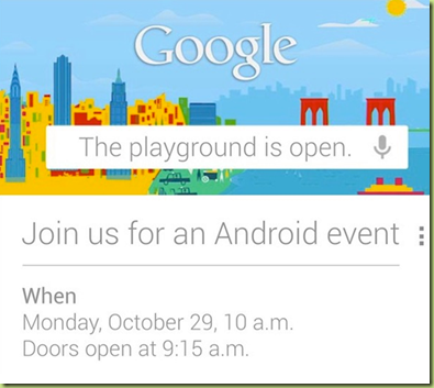 AndroidEventNewYork thumb Evento Google Android il 29 ottobre