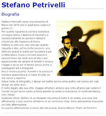 Stefano Petrivelli su Poeti e Poesia