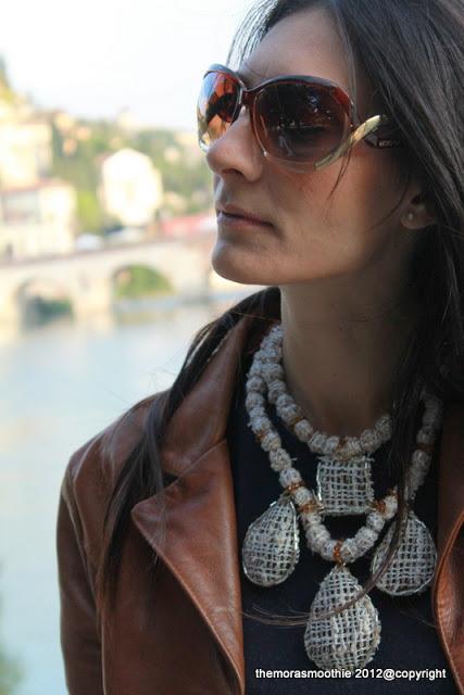 Autumn in Lanvin..my diy necklace