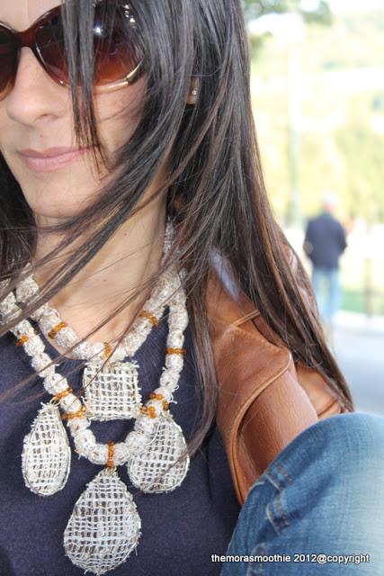 Autumn in Lanvin..my diy necklace