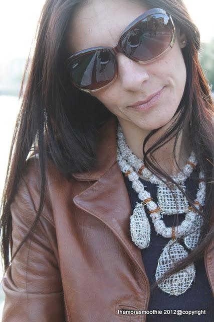 Autumn in Lanvin..my diy necklace