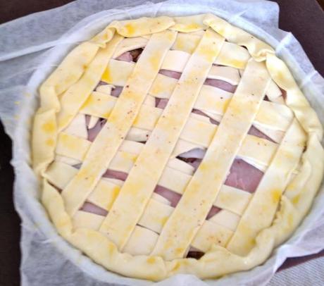 HAM AND CHEESE PIE