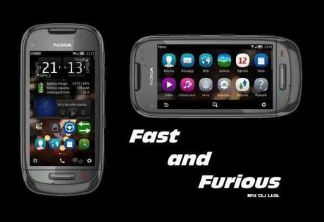 Fast and Furious – Belle Refresh Custom Firmware per Smartphone Nokia C7 aggiornamento v4.2
