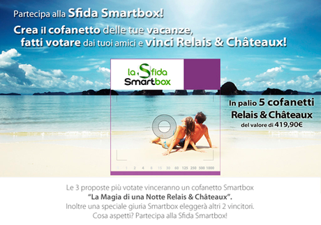 Sfida SmartBox: vincere un cofanetto Relais&Ch;âteaux si può