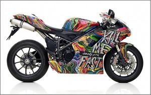 La Ducati 1198 rivisitata dall’artista Kristian von Hornsleth