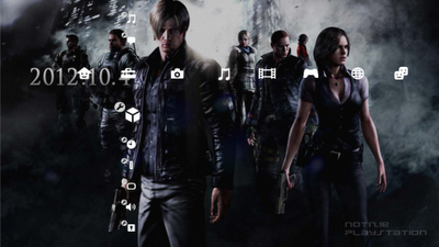 [Tema XMB Ps3] Resident Evil 6