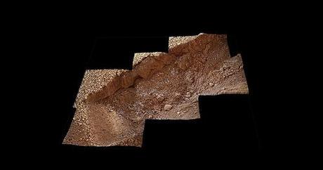 CURIOSITY sol 67 MAHLI 3d scoop