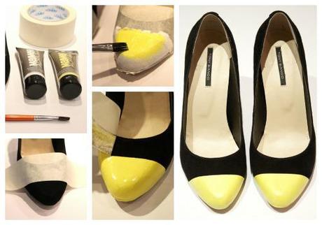 DIY #1: CAP TOE SHOES