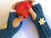 Crochet wrist warmers: scaldamani all'uncinetto