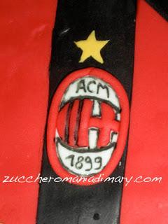 Maglietta Milan cake!