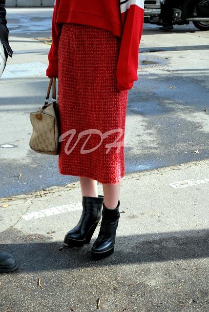 Paris Fashion Week Street Style : Models Part. 1