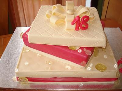 PER I 18 ANNI DI FEDERICO UNA CAKE GIFT BOX