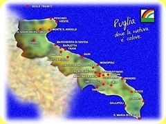 puglia map