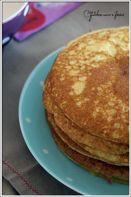 a scuola col sorriso e la domenica con il sole a colazione: pancakes senza glutine!