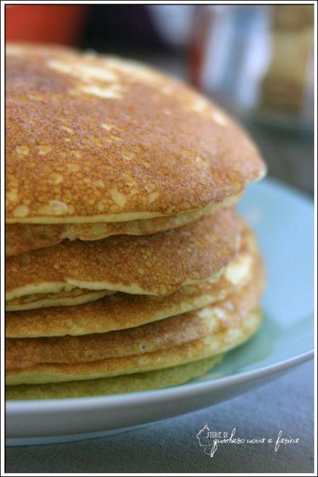 a scuola col sorriso e la domenica con il sole a colazione: pancakes senza glutine!
