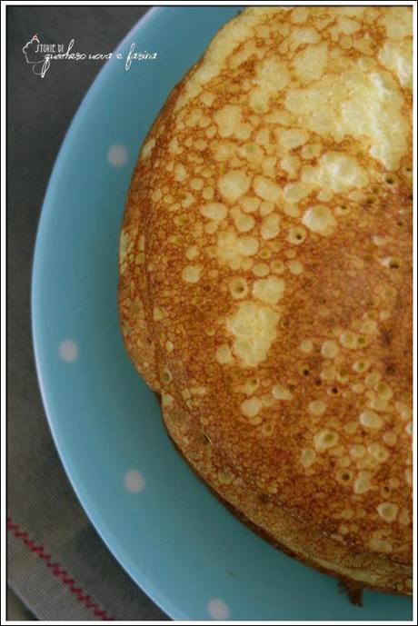 a scuola col sorriso e la domenica con il sole a colazione: pancakes senza glutine!