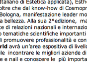 Partecipazione alla fiera EstethiWorld