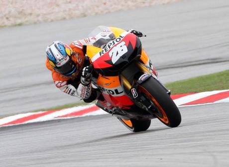 MotoGP 2012 – GP Sepang – Gara corta all’insegna di Pedrosa