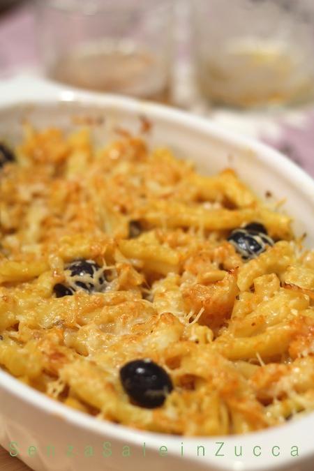 Pasta al forno con cavolfiore